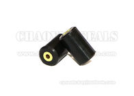 Anti Oxidation Custom Rubber Products Brass Parts With Black Silicone Coated