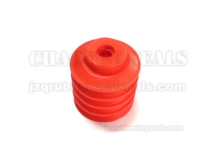 Food Grade Red Industrial Rubber Suction Cups With Germany LFGB Approved