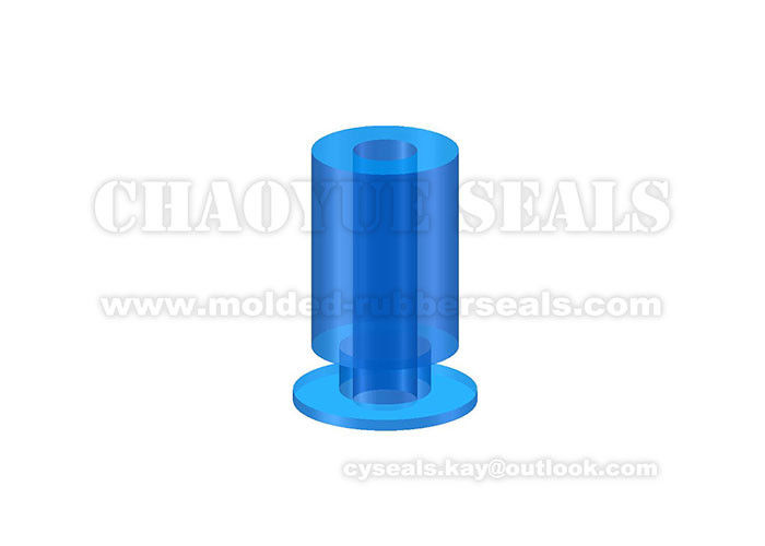 Industrial Equipment Rubber Suction Cups High Tear Strength Transparent