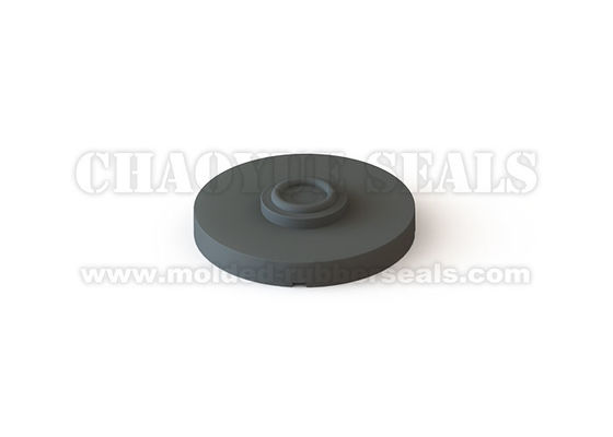 中国 PCB板マイクロスイッチのシリコーンの注文の押しボタン表面23.45 Mmの黒色のフロストの 工場